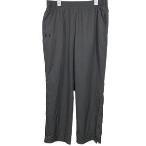 Under Armour Grey Loose Fit Straight Leg Athletic Pants